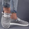 Comfortable and Stylish: Women's Breathable Canvas Casual Lace-Up Sneakers